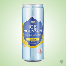 Load image into Gallery viewer, Ice Mountain Sparkling Water Lemon - 325ml x 24 cans Carton
