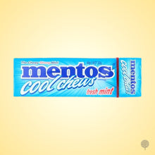 Load image into Gallery viewer, Mentos Cool Chews - Fresh Mint - 33g x 12 pkts Box
