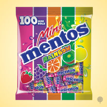 Load image into Gallery viewer, Mentos Mini Rainbow - 10g X 100 X 6 pkt carton
