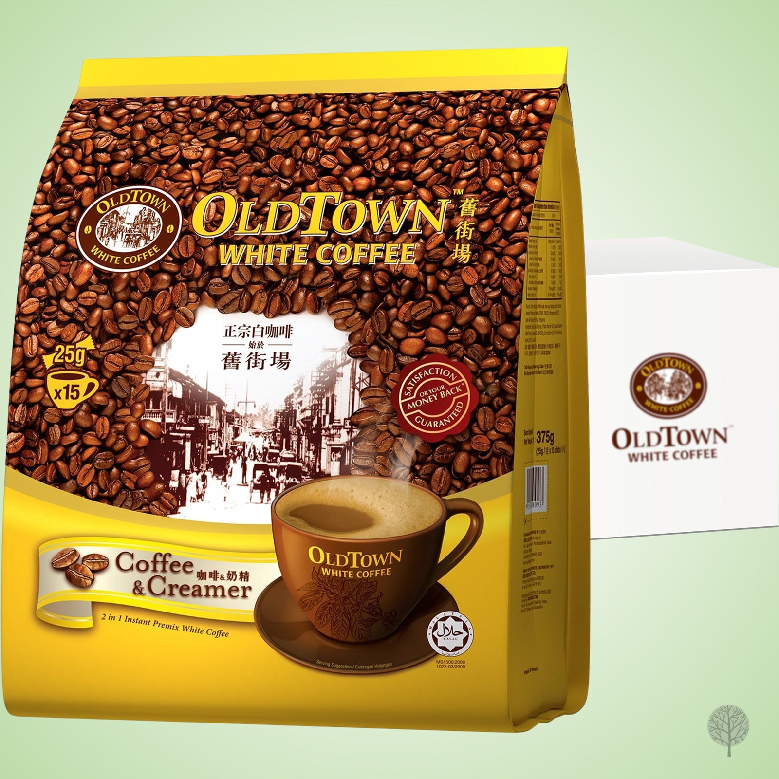 Oldtown White Coffee 2-In-1 Coffee & Creamer - 25g X 15 X 20 pkt carto ...