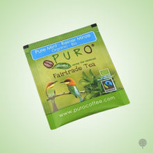 Load image into Gallery viewer, Puro Fairtrade Tea - Bio Organic Mint - 25 Teabags x 6 boxes Carton
