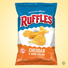 Load image into Gallery viewer, Ruffles Cheddar &amp; Sour Cream - 180g X 15 pkt carton
