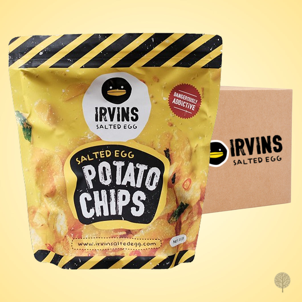 Irvins Salted Egg Potato Chips - 30g x 36 pkts Carton