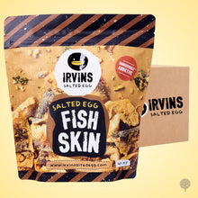Load image into Gallery viewer, Irvins Salted Egg Fish Skins - 105g x 24 pkts Carton
