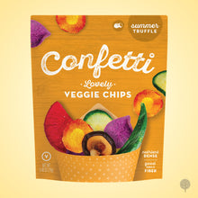 Load image into Gallery viewer, Confetti Veg Chips - Summer Truffle - 70g x 12 pkts Carton

