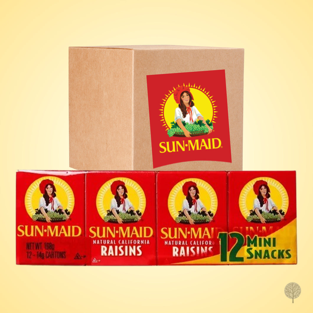 Sunmaid Dark - 14g X 12 X 24 box carton