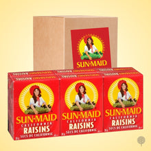 Load image into Gallery viewer, Sunmaid Dark - 30g X 6 X 24 box carton
