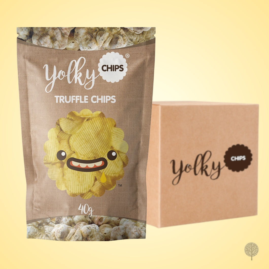 Yolky Potato Chips - Truffle Flavour - 40g x 30 pkts Carton